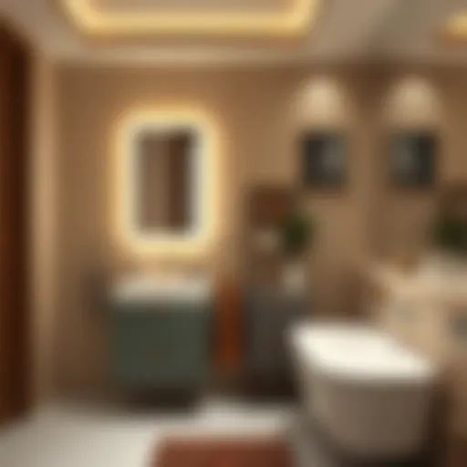 Elegant Modern Bathroom Cabinet Design Elegant modern bathroom cabinet design