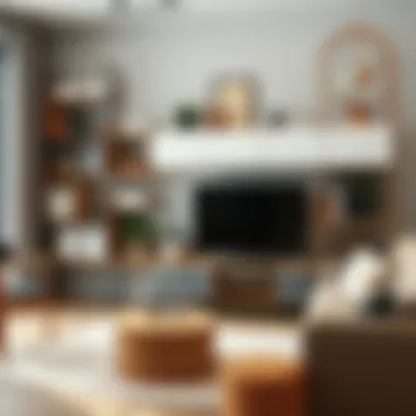 Functional Storage in Style Stylishly organized living space with a focus on functional storage