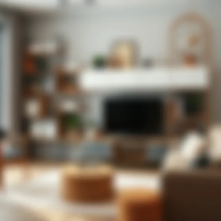 Functional Storage in Style Stylishly organized living space with a focus on functional storage