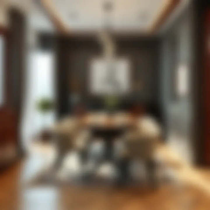 Cozy dining area featuring a compact kitchen table