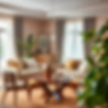 Adana Table in a Cozy Living Room Setting Cozy living room featuring a beautifully styled Adana table