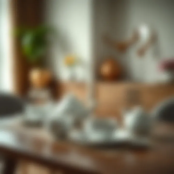 Chic Design Features of Breakfast Sets Stylish breakfast set with unique design elements