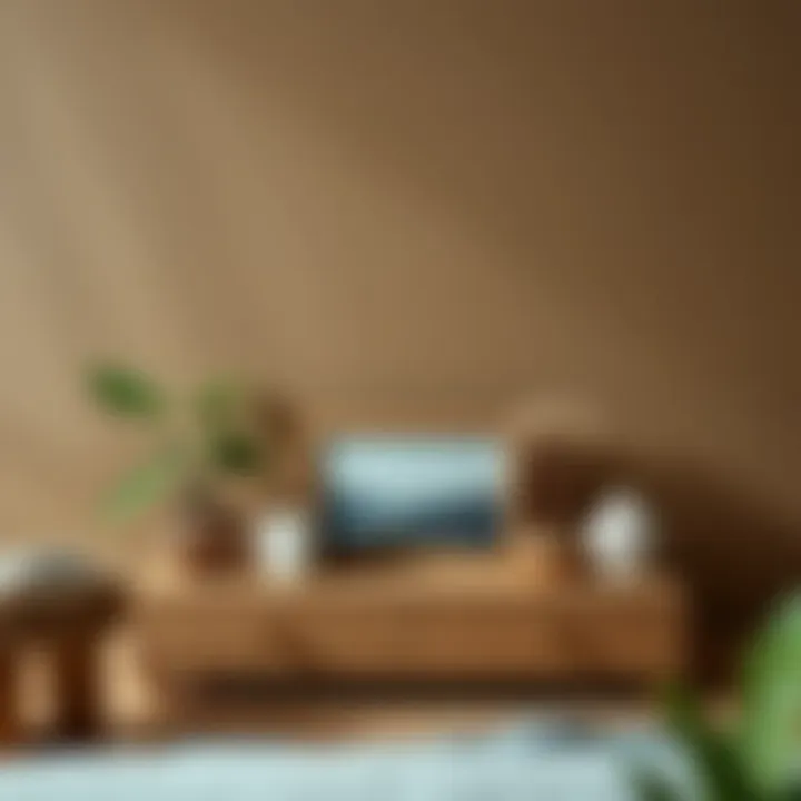 Sustainable wooden materials used in photo box design