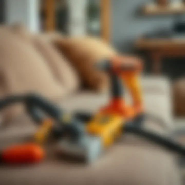 Advanced equipment used in sofa cleaning service
