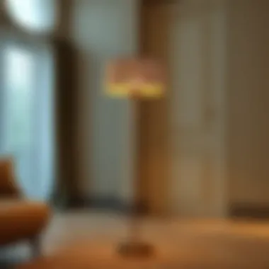 Artistic Floor Lamp for Sophisticated Interiors Artistic floor lamp that adds a touch of sophistication to any room