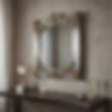 Variety of Mirror Mounting Styles Diverse styles of mirror mounting brackets for various decor.