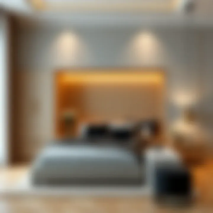 Innovative storage bed with headboard for modern living