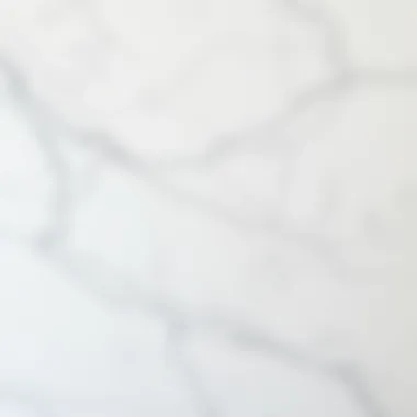 Intricate Patterns of White Marble Close-up of white marble surface showcasing intricate patterns