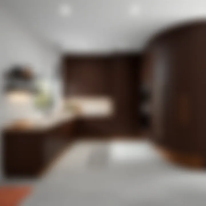 Innovative materials used in modern kitchen cabinetry