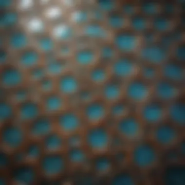 Intricate Glass Mosaic Patterns Close-up of intricate glass mosaic patterns highlighting craftsmanship.