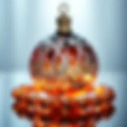 Intricate glass ornament showcasing meticulous craftsmanship