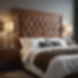 Elegant headboard cleaning technique