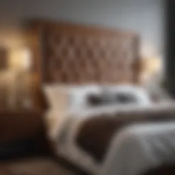 Elegant headboard cleaning technique