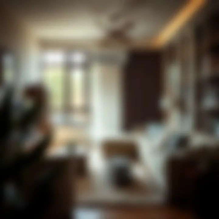 Enhancing Indoor Comfort through Maintenance Comfortable indoor living space with HVAC system