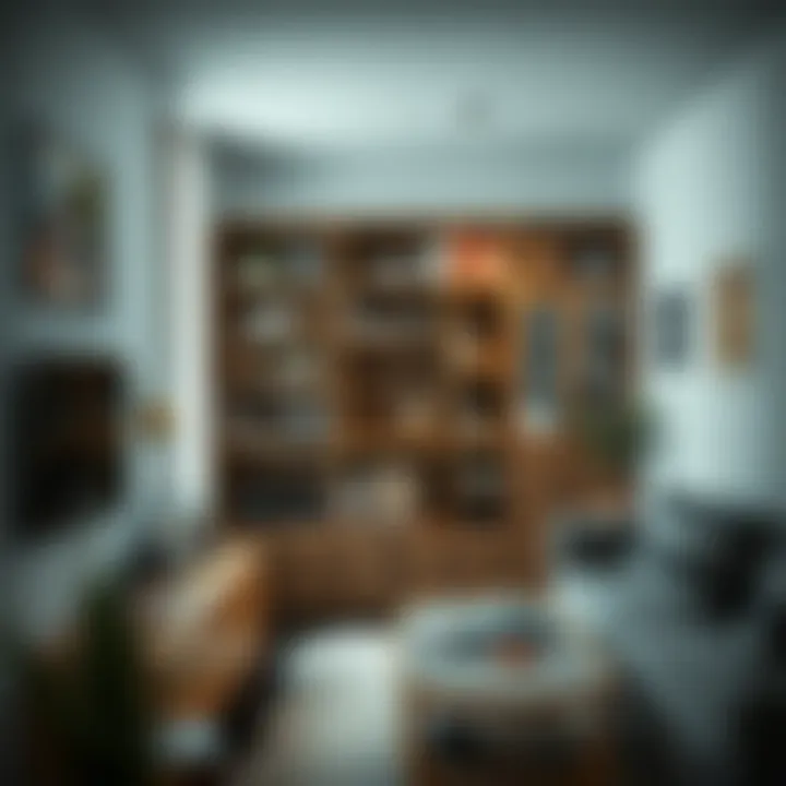 Clever storage solutions in a compact living space