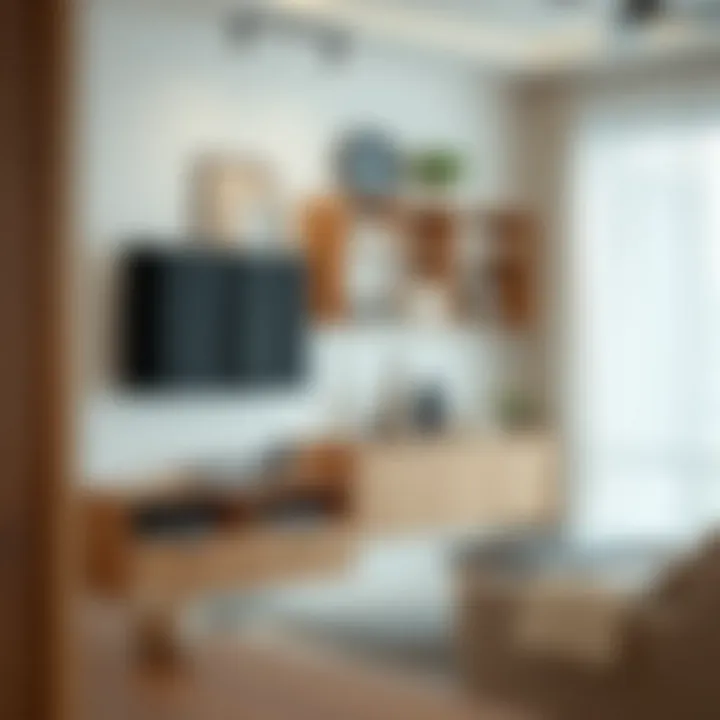 Contemporary wall-mounted storage solutions for small spaces