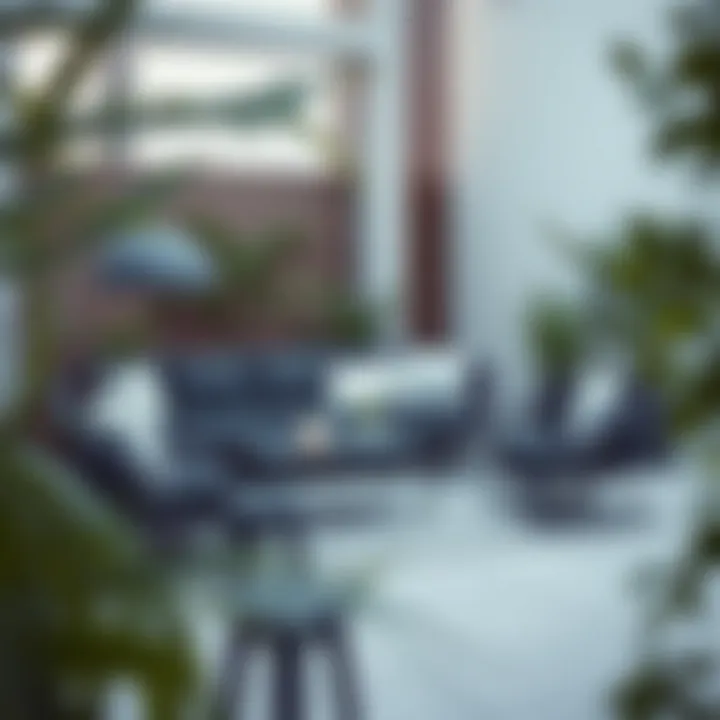 Modern Corner Garden Furniture Elegant corner garden furniture set showcasing modern design