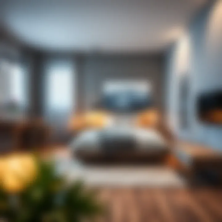 Modern Comfort Cozy bedroom featuring modern furniture arrangements