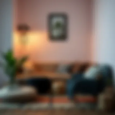 Cozy reading nook adorned with tassel elements