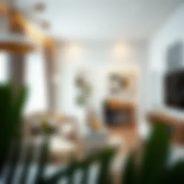 Compact Layout in a Contemporary Workspace Contemporary workspace utilizing a compact layout