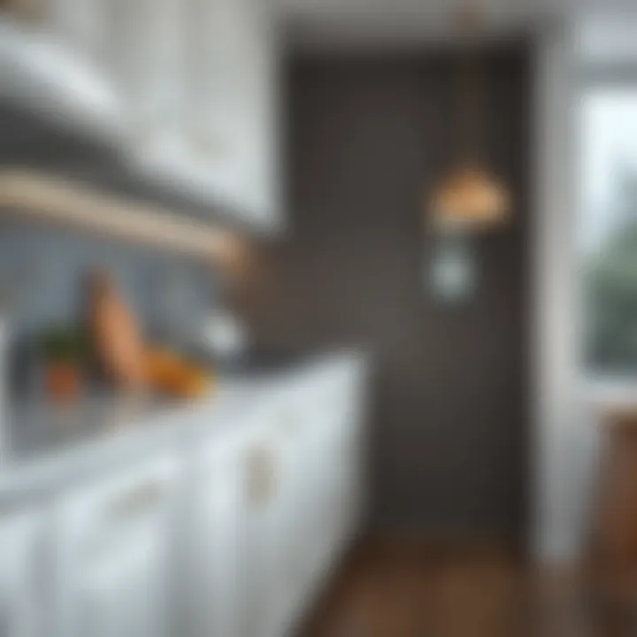 Maintenance techniques for white cabinet handles