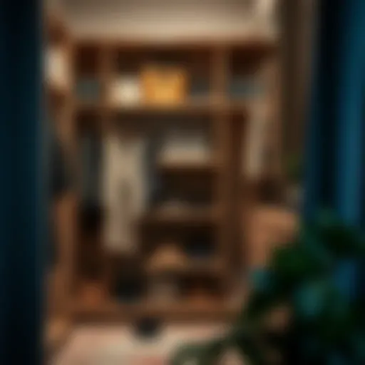 Innovative closet shelf organizer maximizing space efficiency