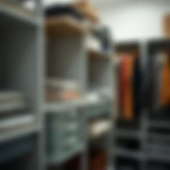 Variety of closet shelf organizers for every need