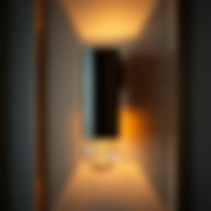 Sophisticated Wall Lamp Design Close-up of a sophisticated wall lamp design