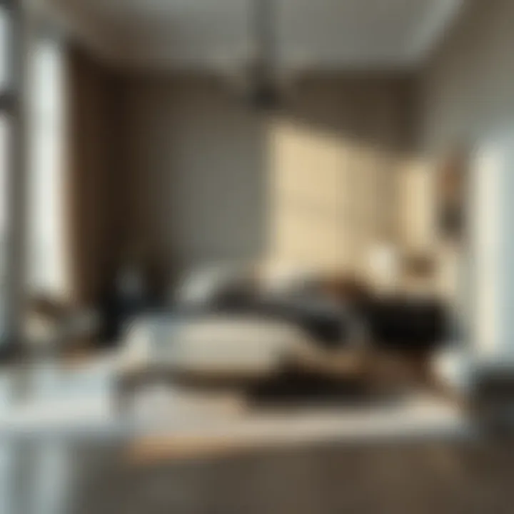 Sophisticated Serenity Elegant bedroom design with soothing color palette