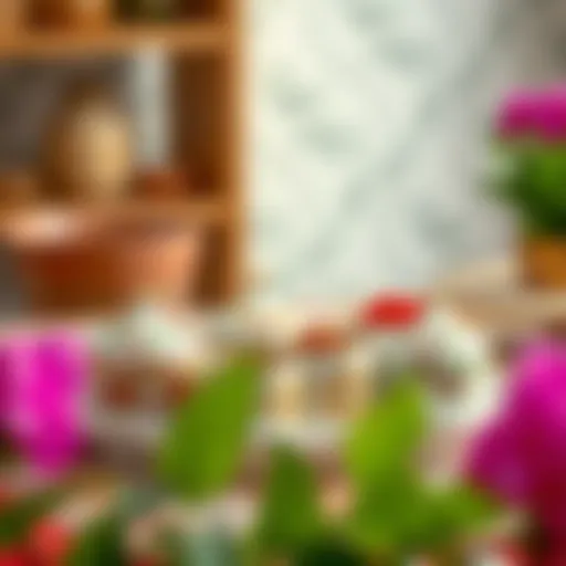 Elegant ceramic spice set showcasing intricate designs