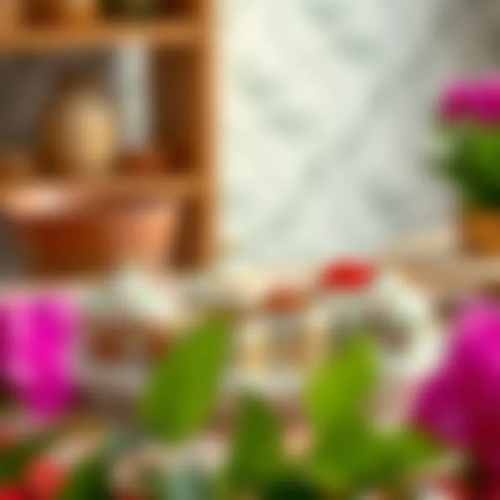 Elegant ceramic spice set showcasing intricate designs