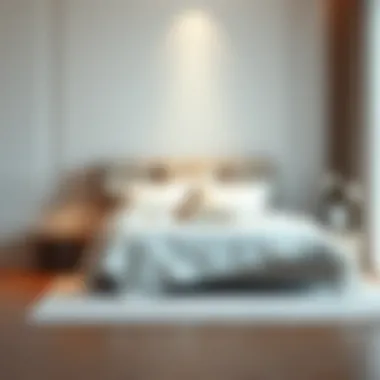 Elegant single bed linen set showcasing contemporary design