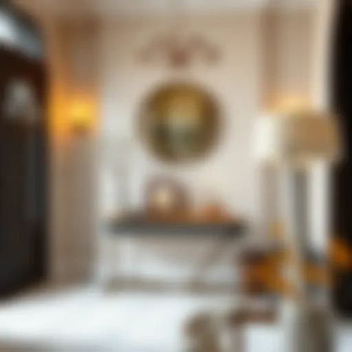 Elegant Entryway with a Stylish Console Table Elegant entryway with a stylish console table