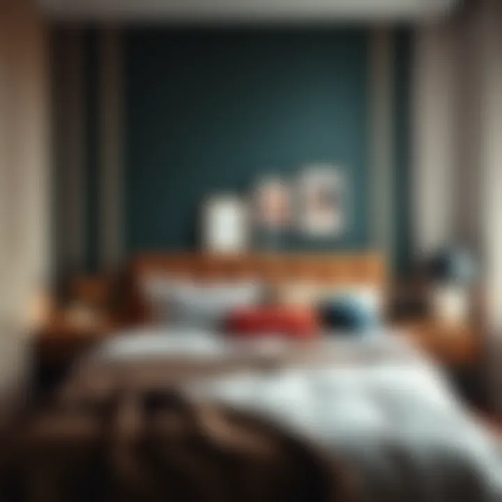 Cozy bedroom with stylish decor ideas