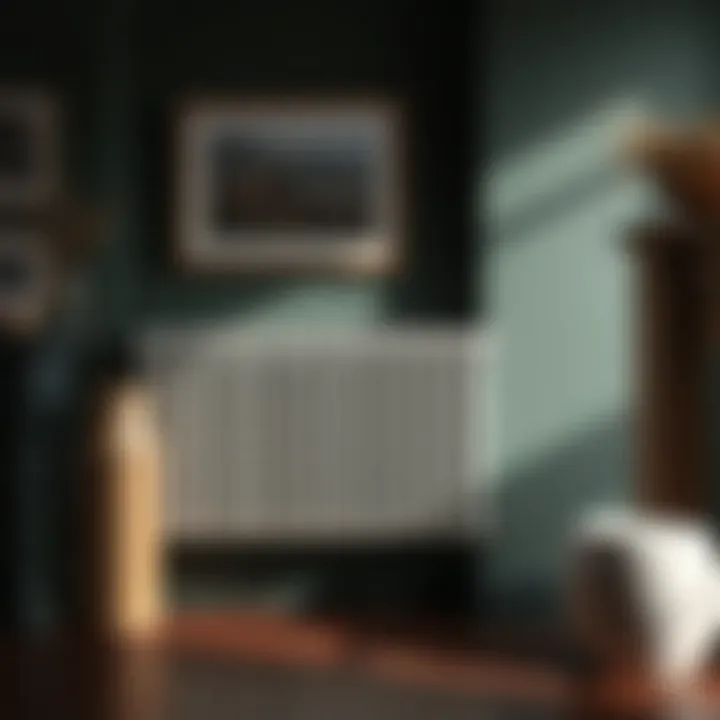 An infographic highlighting factors influencing radiator costs.