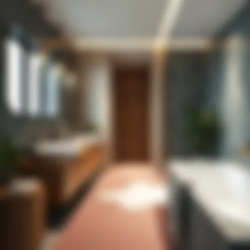 Sophisticated Bathroom Design Elegant bathroom design showcasing modern elements