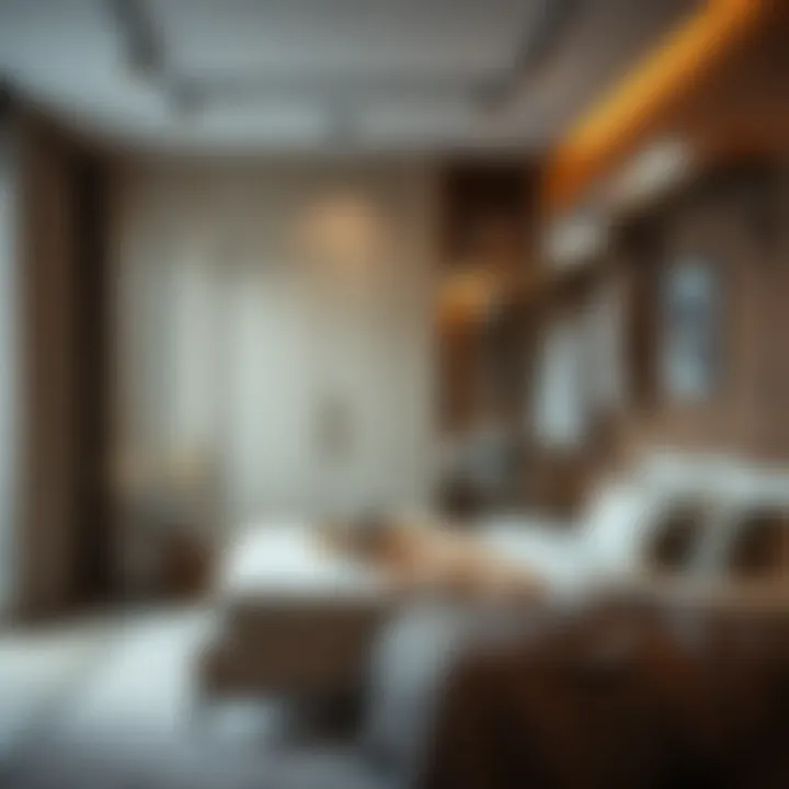 Functional wardrobe with innovative storage solutions