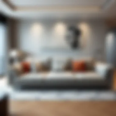 Elegant Design of Gray Sofa Bed Stylish gray sofa bed in a modern living room