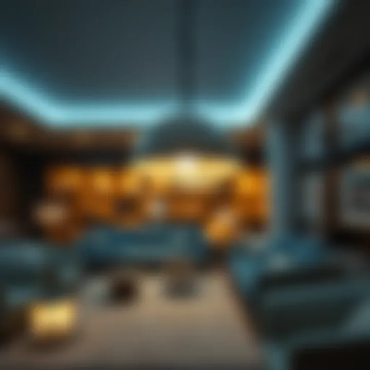 Energy-efficient lighting concept