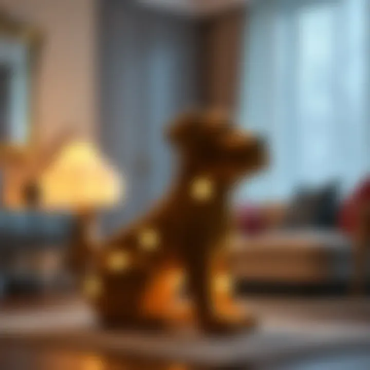 Dog Motif Lif Design Charming animal motif lif with dog design