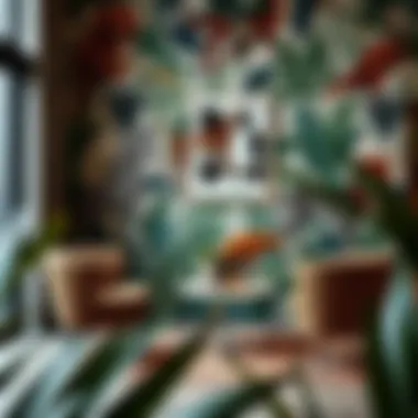 Jungle Animal Motif Lif Design Sophisticated lif design featuring jungle animal motifs