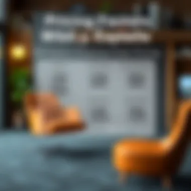 Infographic showing factors influencing chair pricing