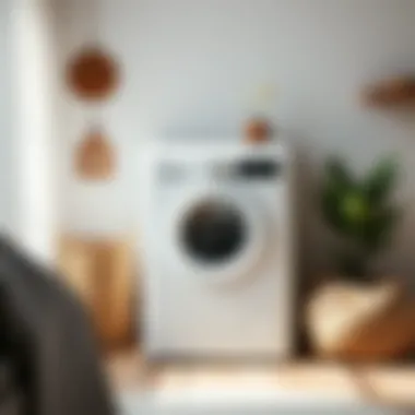 Innovative design of a small washing appliance