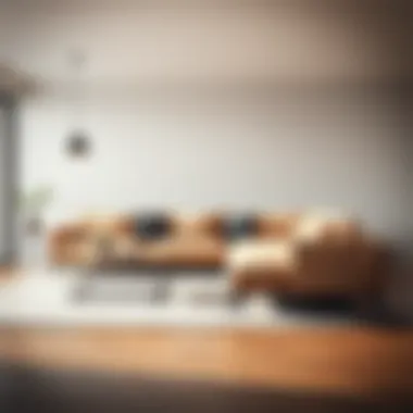 Versatile sectional sofa with contemporary design