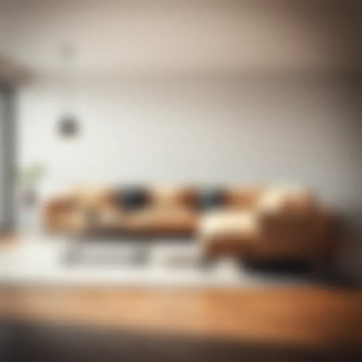 Versatile sectional sofa with contemporary design