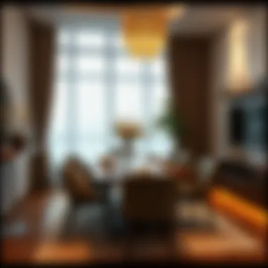 Elegant Dining Area Inspiration A beautifully arranged dining area with elegant decor