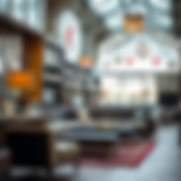 Trendy furniture market in Kayseri