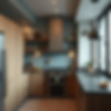 Stylish kitchen decor with unique design features