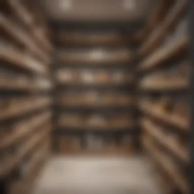 Interior view of a well-organized pantry