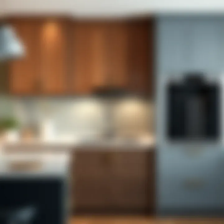 Diverse finishes and colors available for kitchen cabinetry
